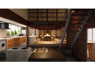 民泊事業開始に向けて京都の古民家を
サウナ付に改装中