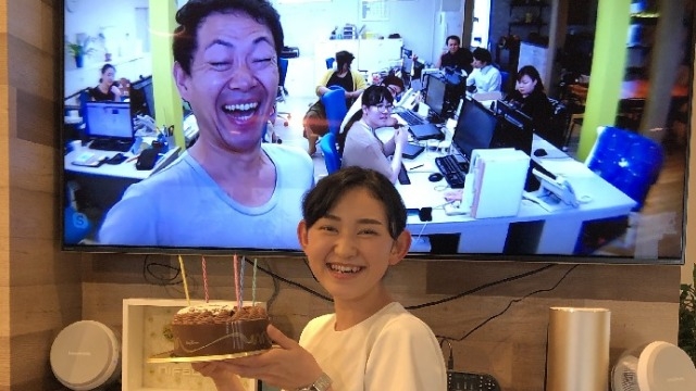 【東京オフィス】新入社員のお誕生日でした♡