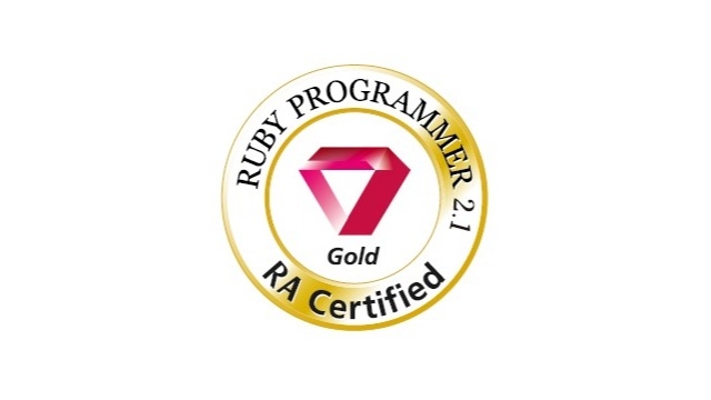 我社のエースがRuby技術者認定試験【Gold】に合格しました☆