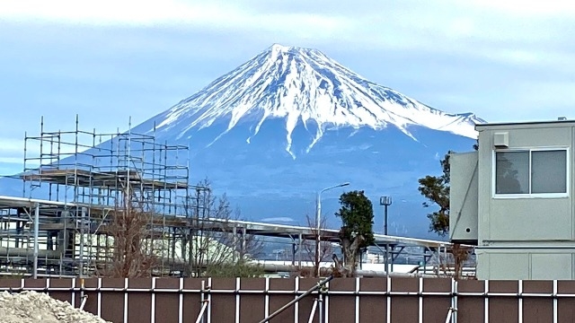 富士山をいつも眺めてます