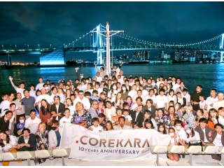 東京湾で10周年記念クルージング！！みんなでお祝いしました♪