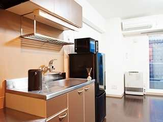 家電付きマンションに
3万円のみの負担で住めます。
