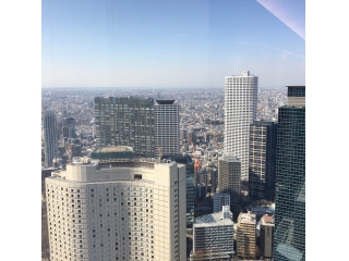 オフィスからの眺望です。富士山やスカイツリーが見えます！