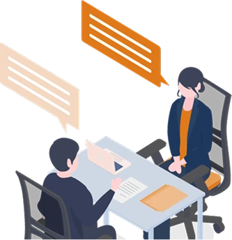 採用の悩みを相談するイメージ画像