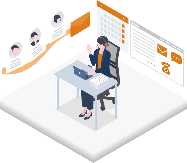 採用代行を行なっている