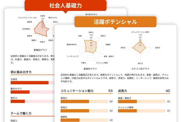 適性検査の結果